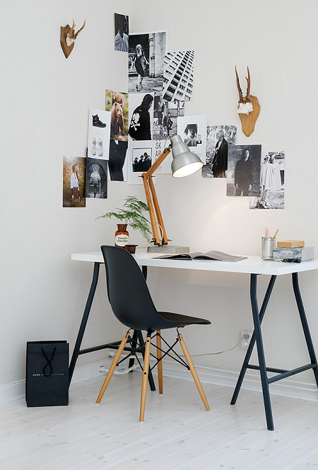Mesa Office cavalete é perfeita para pequenos espaços