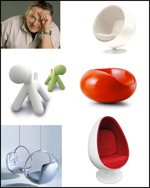 Eero Aarnio e suas peças de design