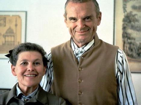O casal Charles e Ray Eames