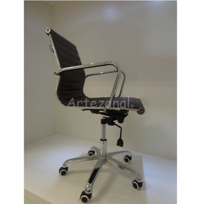 Cadeira EA 106 Esteirinha C/ Brao Office Ecologico Bco ou Pto